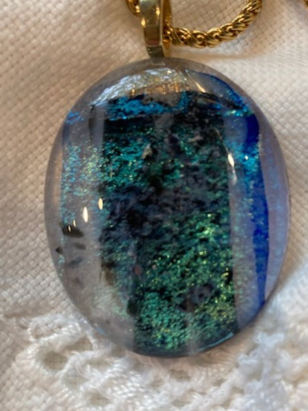 Fused Glass Pendant